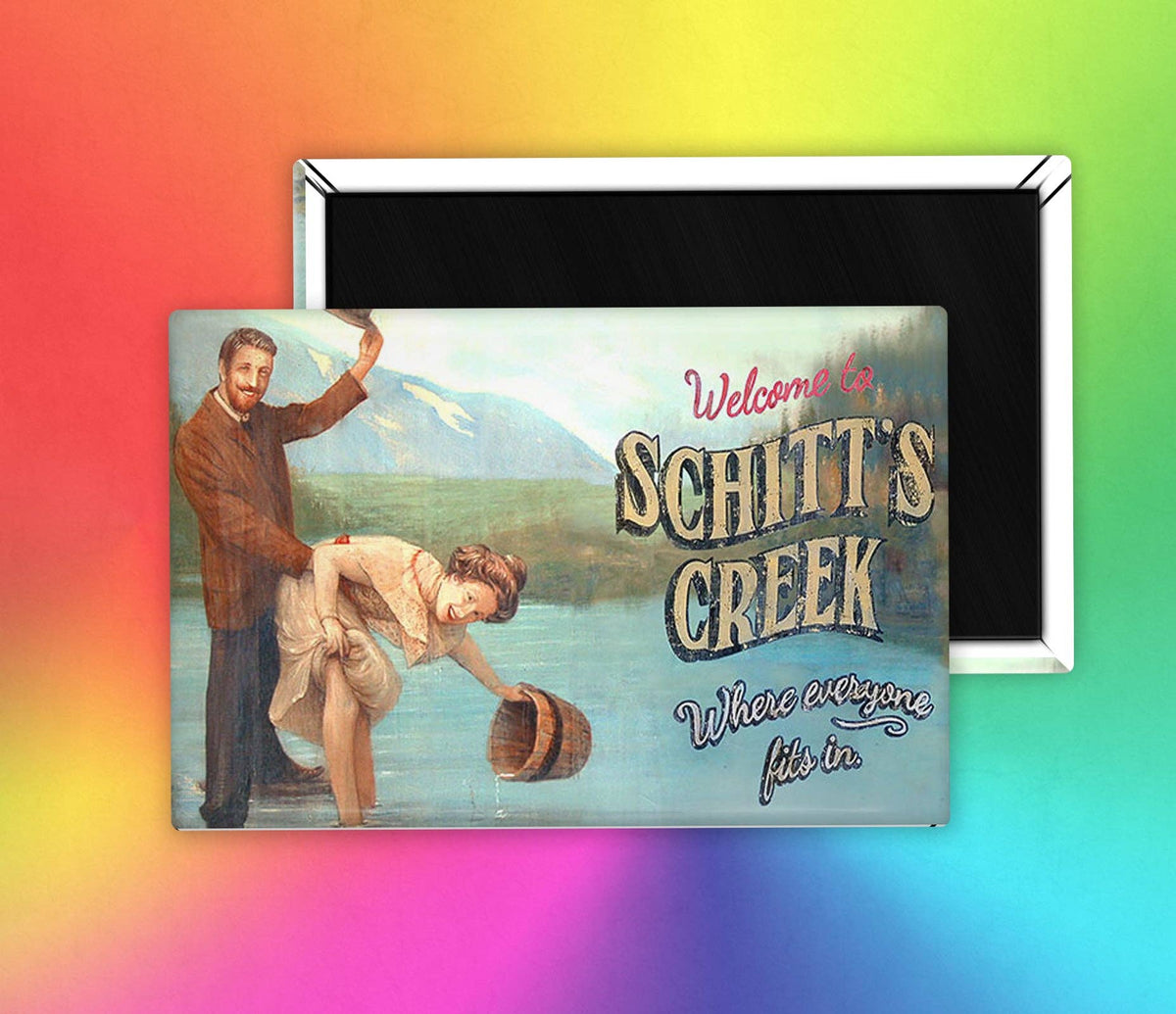 S.C. Welcome to Schitt's Creek Fridge Magnet 