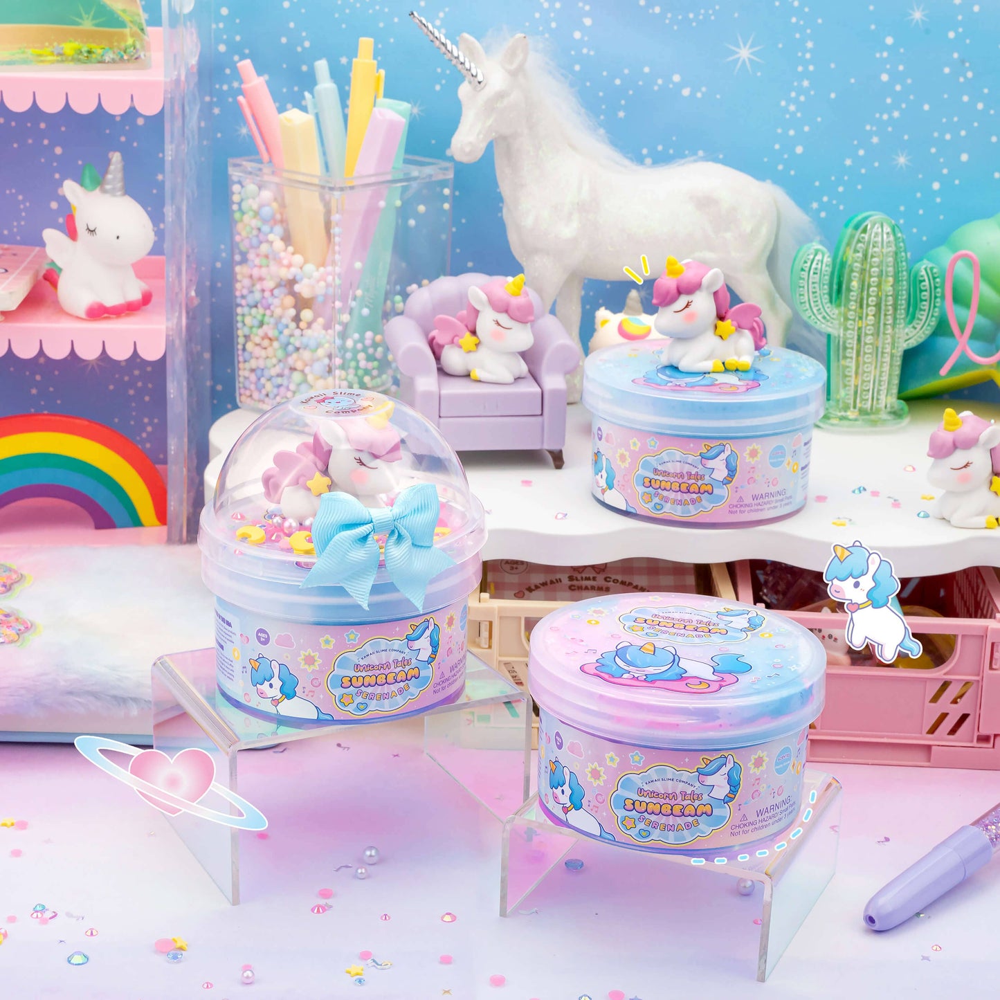 Unicorn Tales Sunbeam Serenade Butter Slime