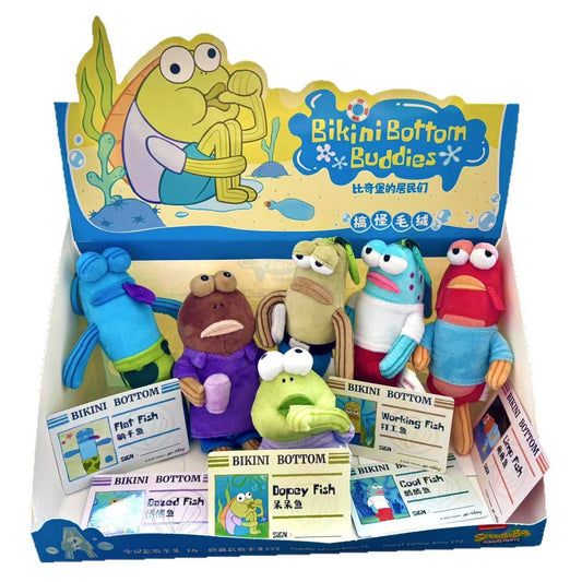 Bikini Bottom buddies plush pendant blind box