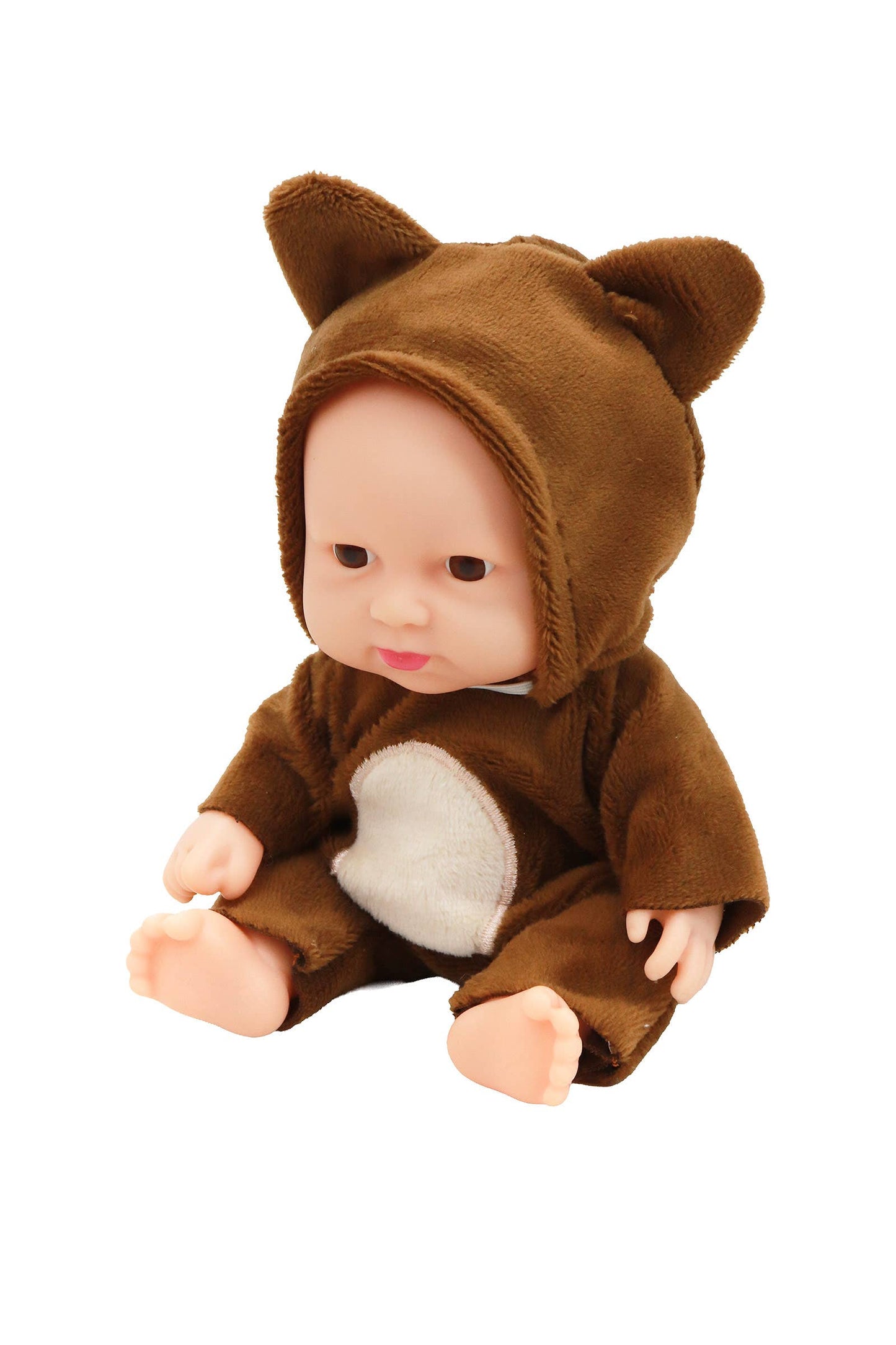 Animal Pajama Cozy Costume Cute Baby Doll Toy - 9 Pcs