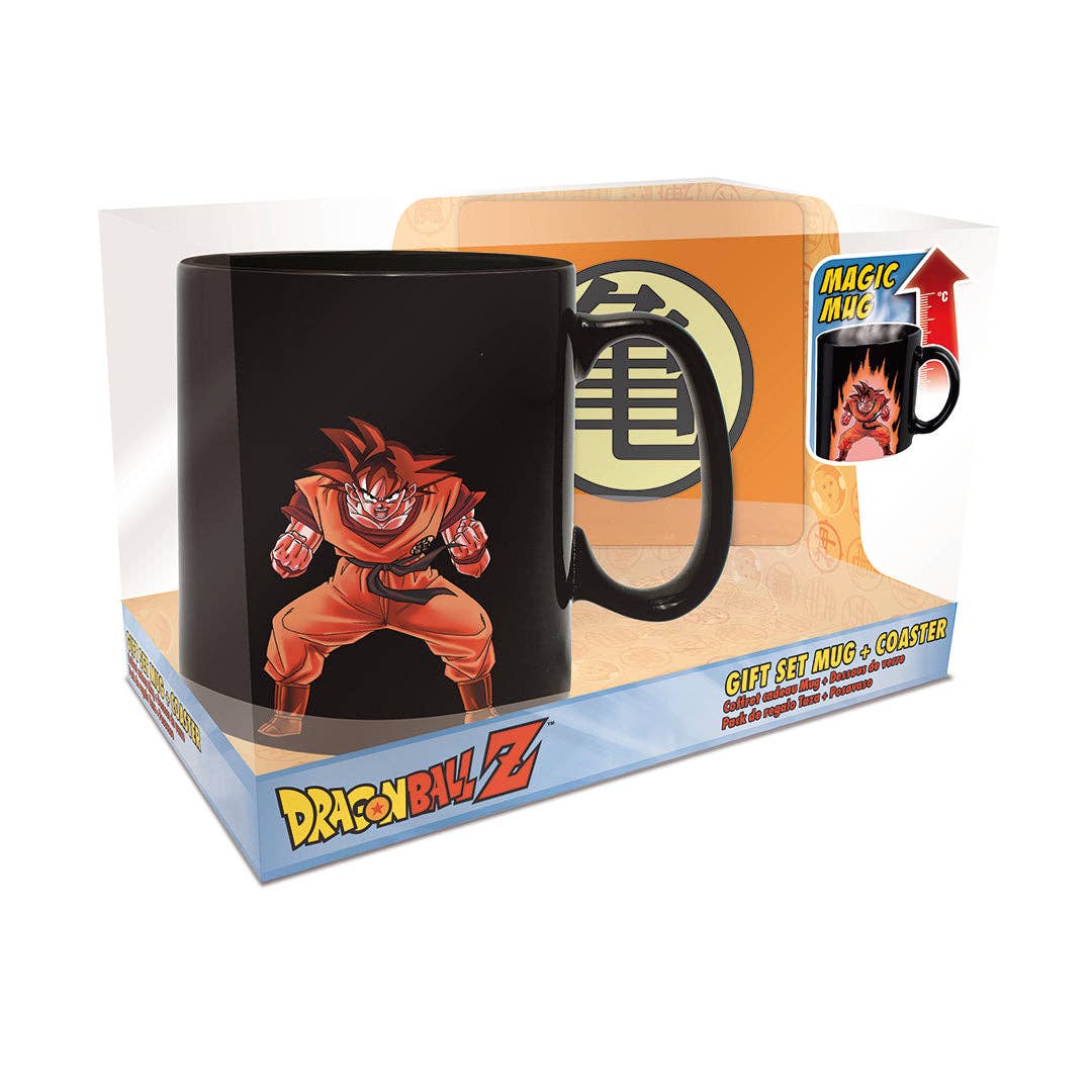 Dragon Ball Z - Gift Set Goku Heat Change Mug and Coaster