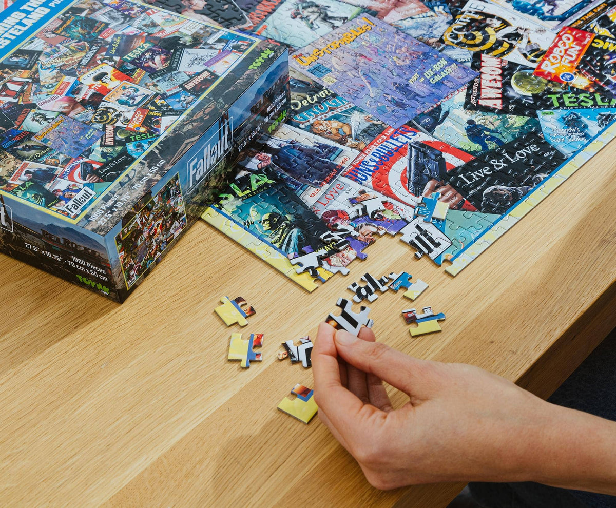 Fallout Covering the Cataclysm 1000 Piece Puzzle