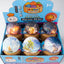 PU Squishy Dumpling Set with Steamer Box Cartoon Printed Slow Rising Stress Relief Toy