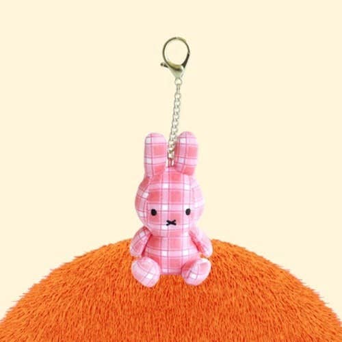 Limited Edition Check Miffy Keychain Plush