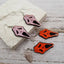 Halloween Confotti Screaming Ghost Face Earrings