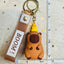 Capybara Figurine Keychain