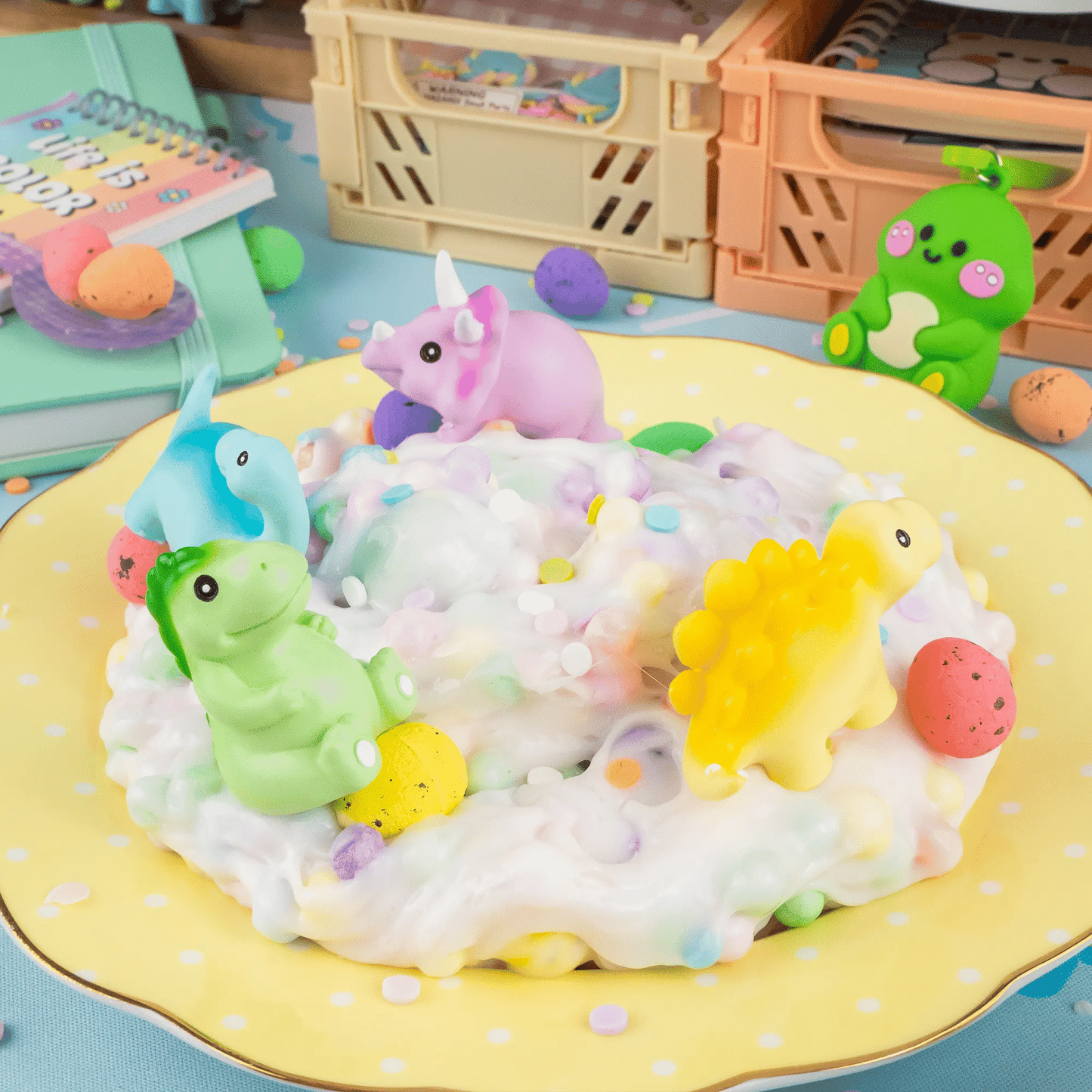 Dino Cereal Crunchy Signature Dome™ Slime