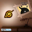 Naruto Shippuden Portable Led Lamp 8"x6"x2" Room Home Decor