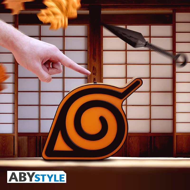 Naruto Shippuden Portable Led Lamp 8"x6"x2" Room Home Decor