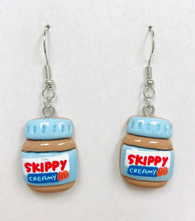 Bottle of Peanut Butter Earrings
