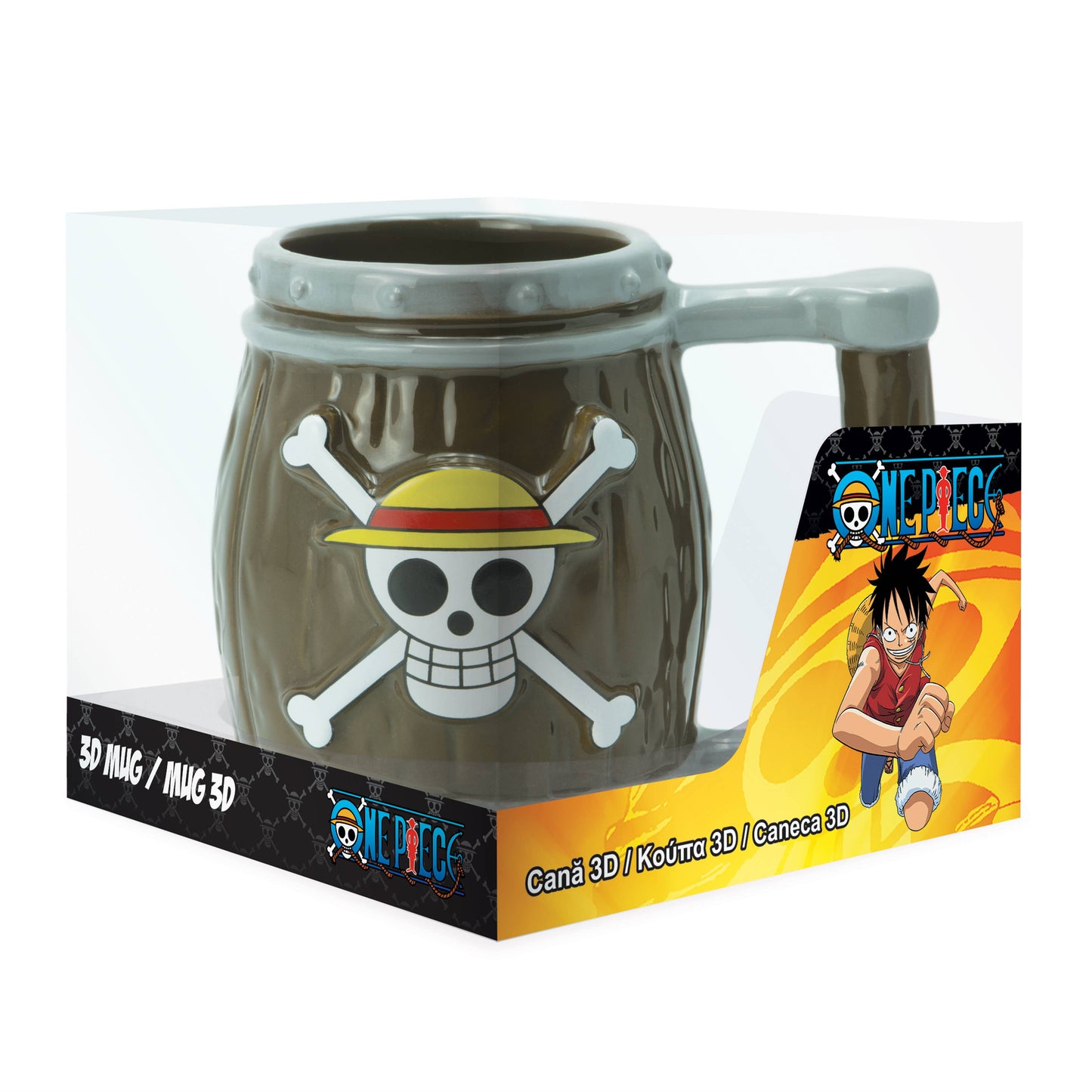 One Piece - Mug 3D - Barrel 12oz.