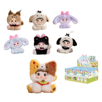 Nommi Sitting Zoo Series Vinyl Plush Doll Keychain Blind Box