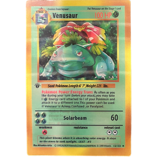 Charizard/Blastoise/Venusaur Anime 3D Sticker (B2)