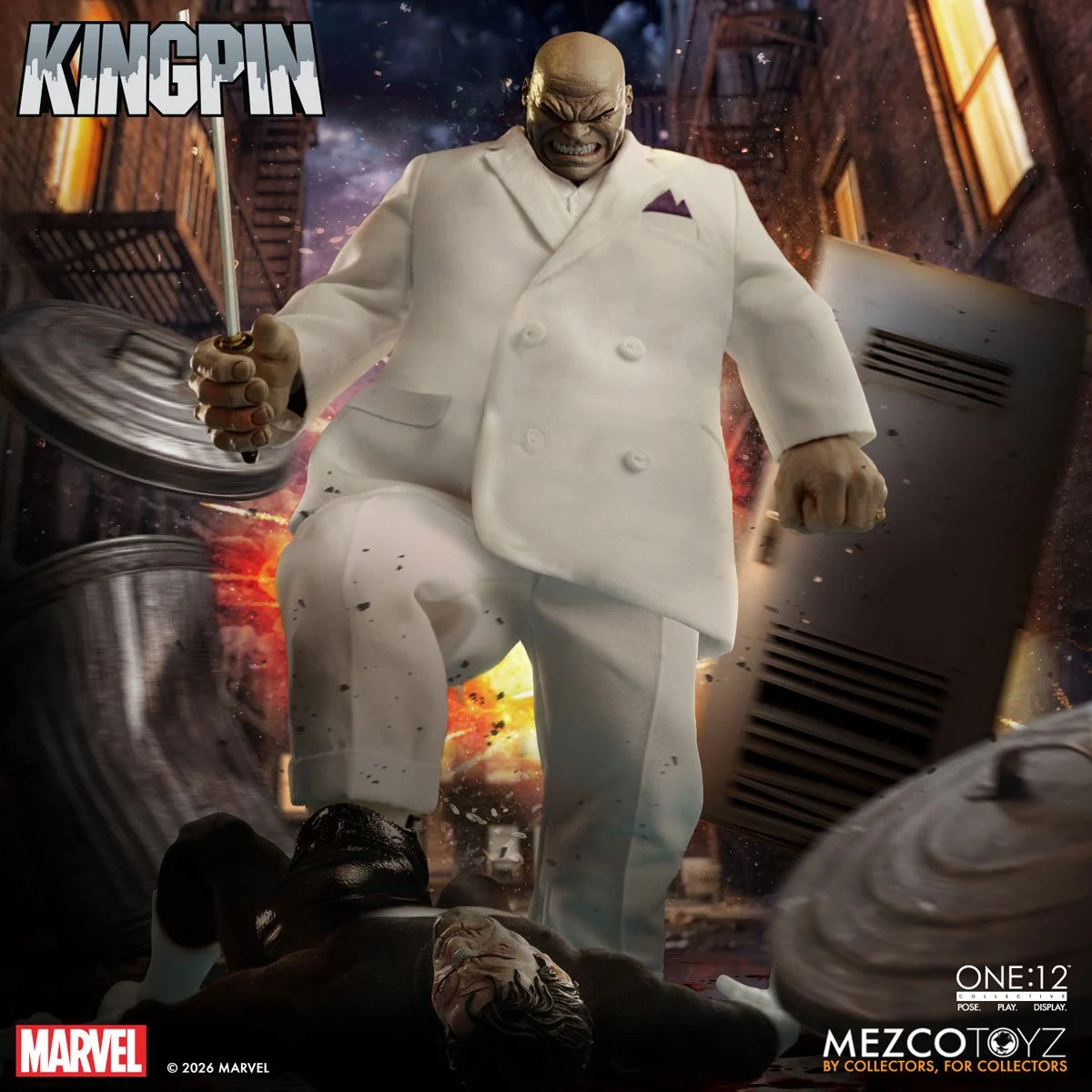 PRE-ORDER Mezco One:12 Collective Kingpin Action Figure