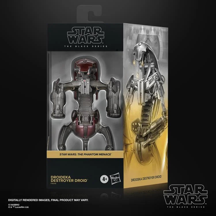 Star Wars: The Black Series 6" Deluxe Droideka Destroyer Droid (The Phantom Menace)