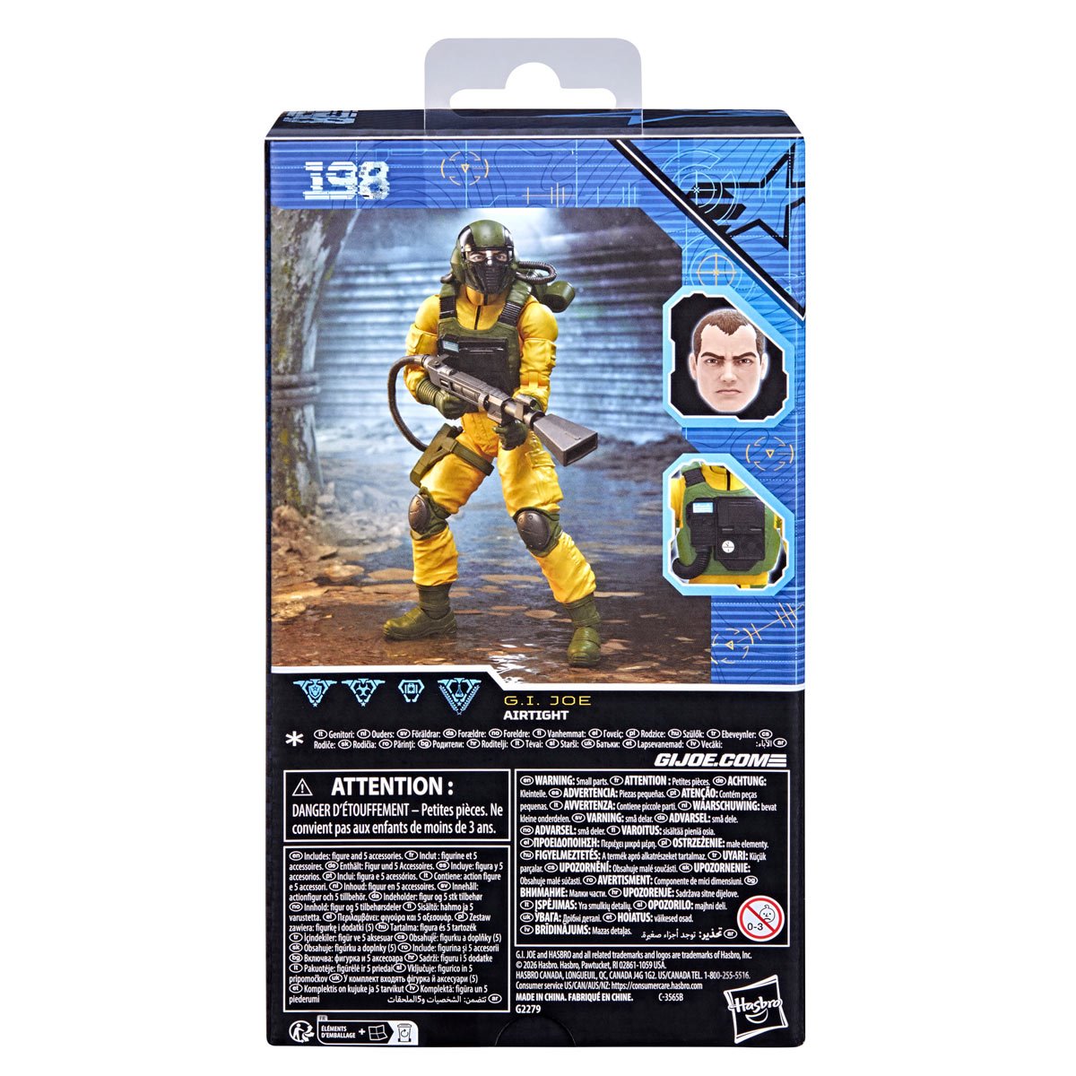 G.I. Joe Classified Series Airtight 6-Inch Action Figure