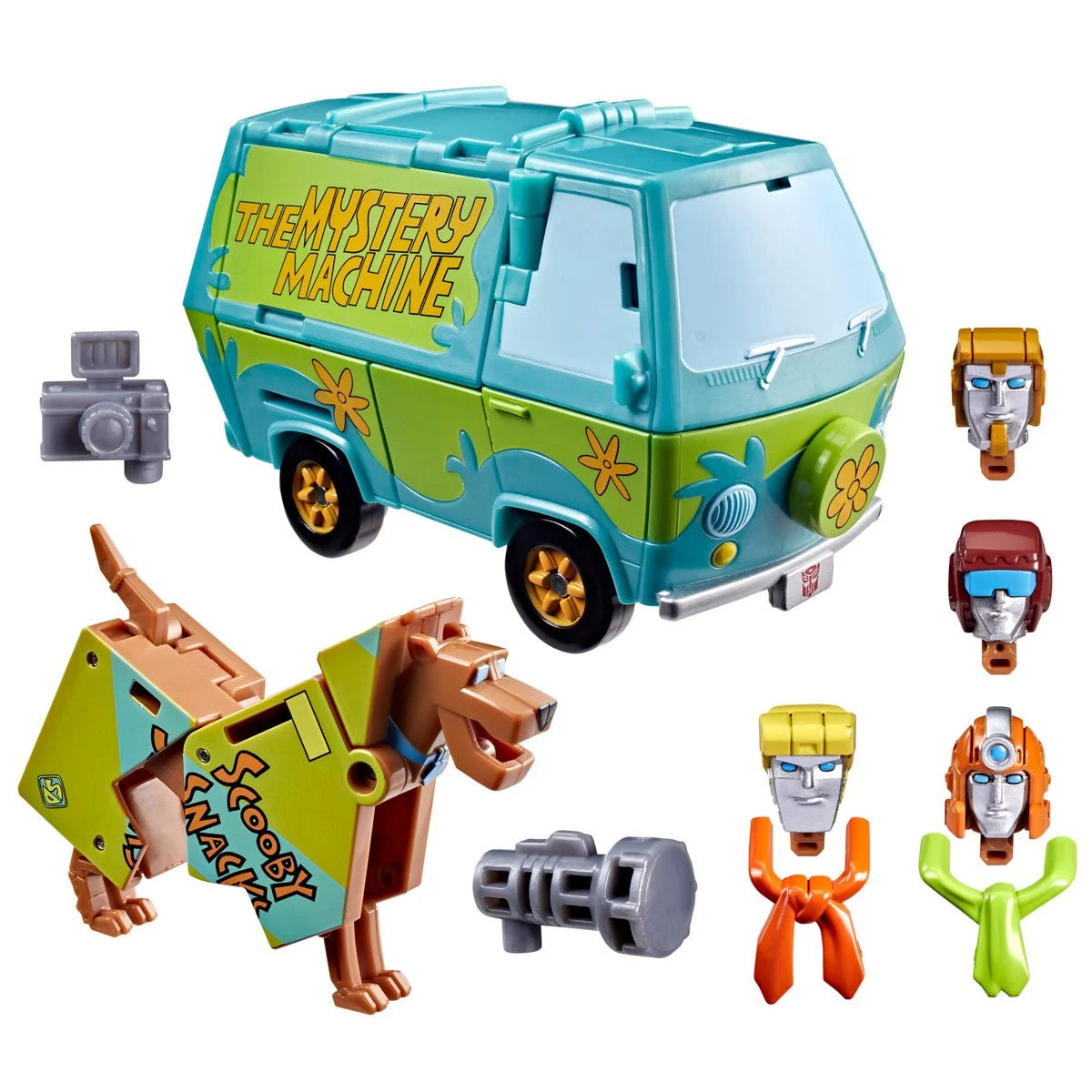Transformers x Scooby-Doo Mysterious Prime & Automutt Figure Set