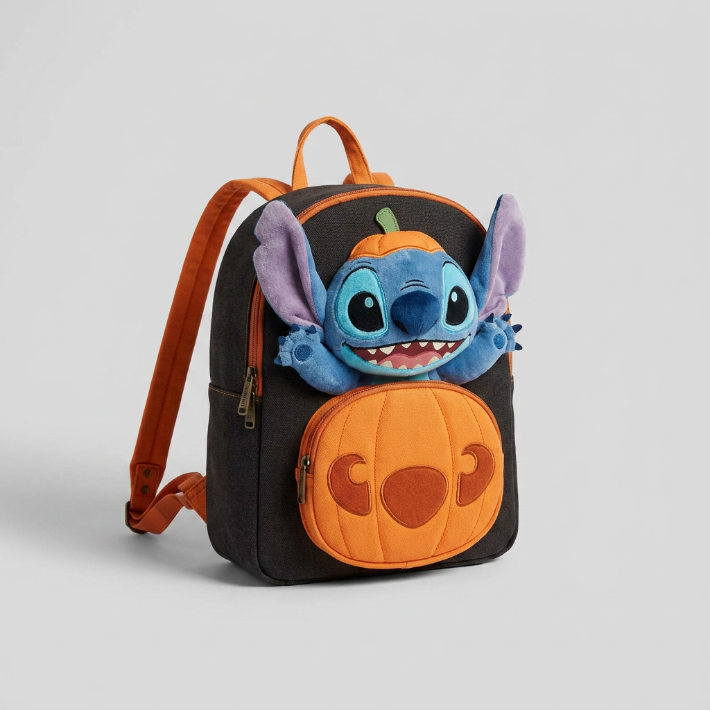 STITCH 12" BP PU LEATHER W/EMB, APPLIQUE & 3-D DETAILS