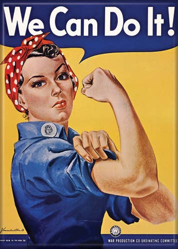 WE CAN DO IT Magnet 2.5" x 3.5"