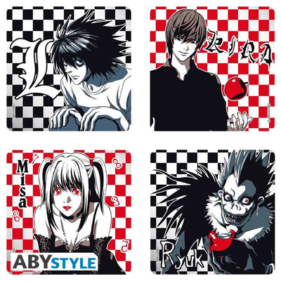 Death Note - 4 Coasters Set Characters
