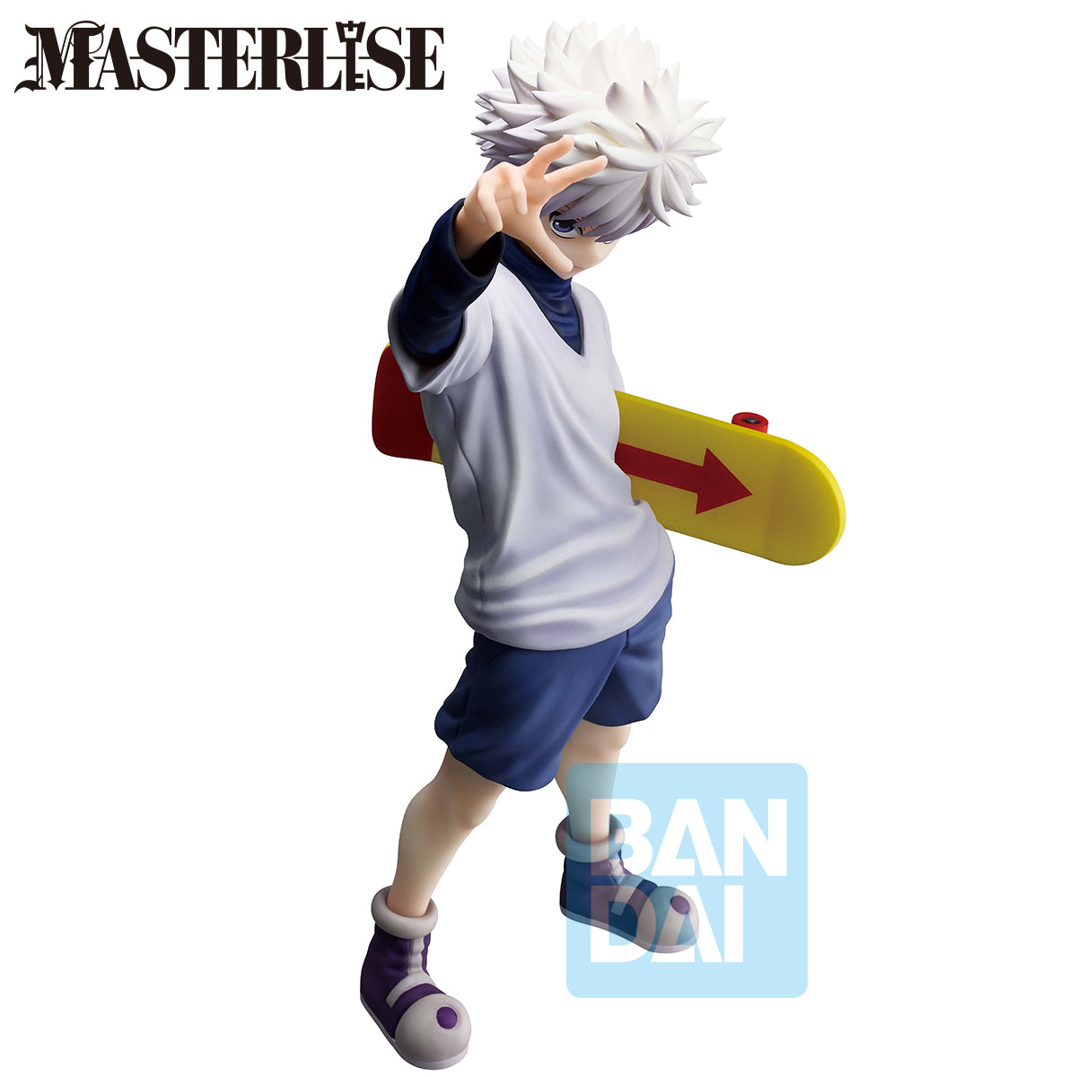Bandai Killua Zaoldyeck Zaoldyeck Family "Hunter x Hunter" Ichibansho Masterlise Figure