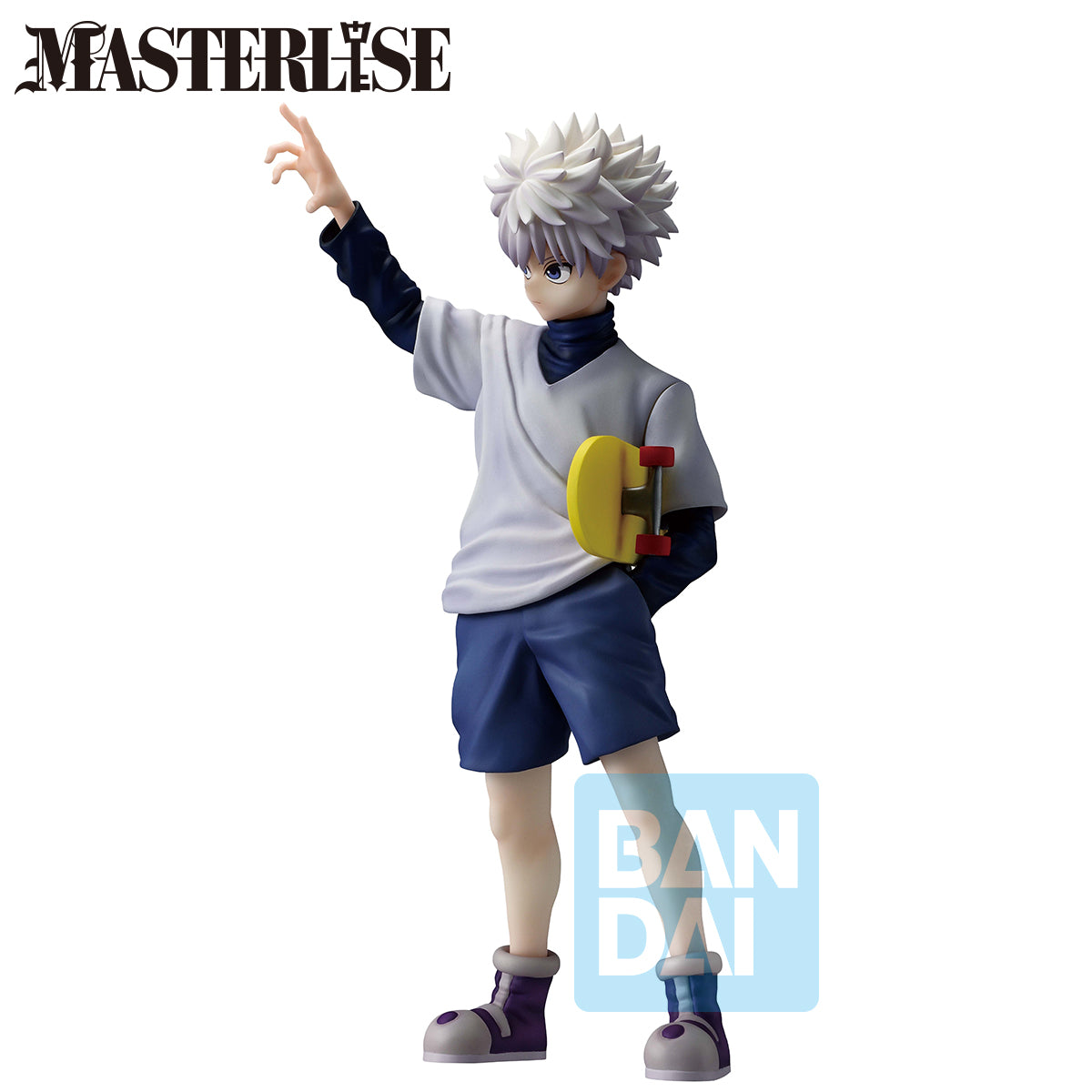 Bandai Killua Zaoldyeck Zaoldyeck Family "Hunter x Hunter" Ichibansho Masterlise Figure