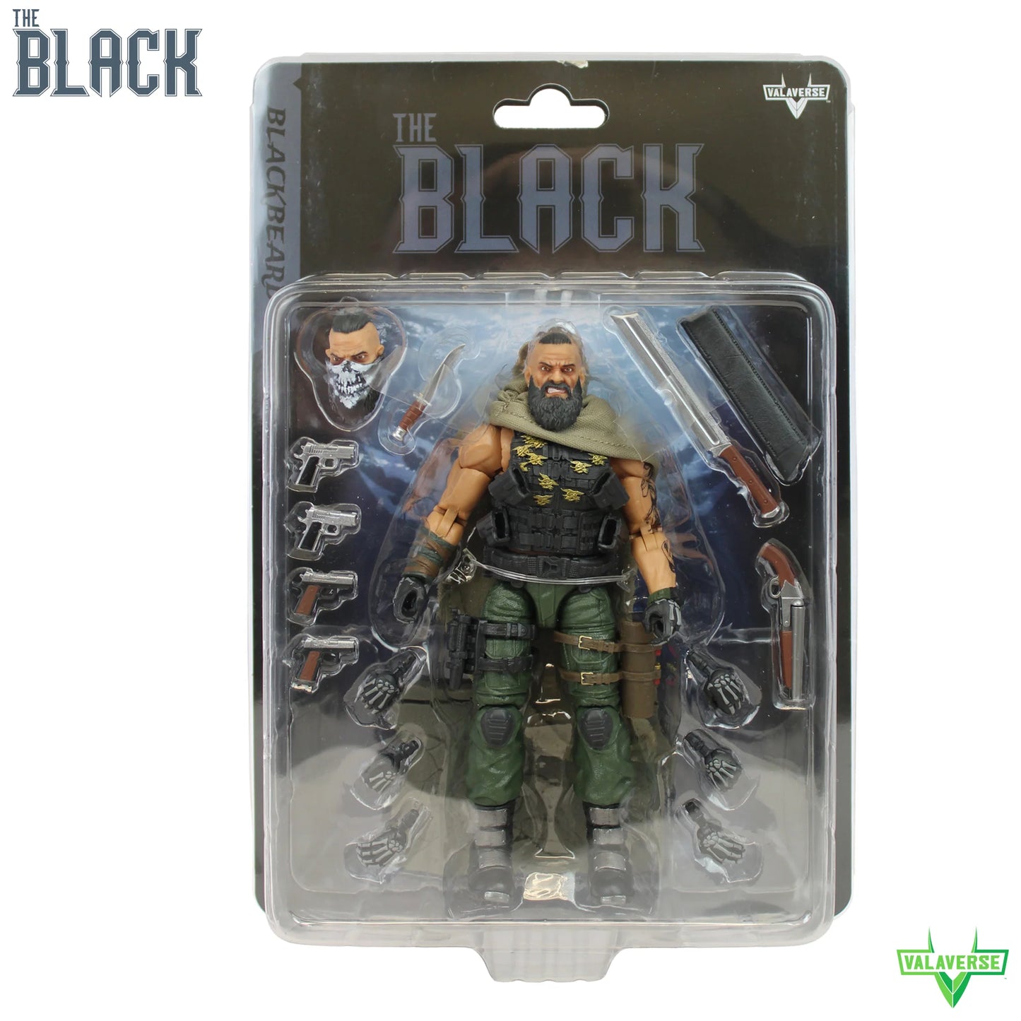 Valaverse The Black Blackbeard 1:12 Scale Action Figure