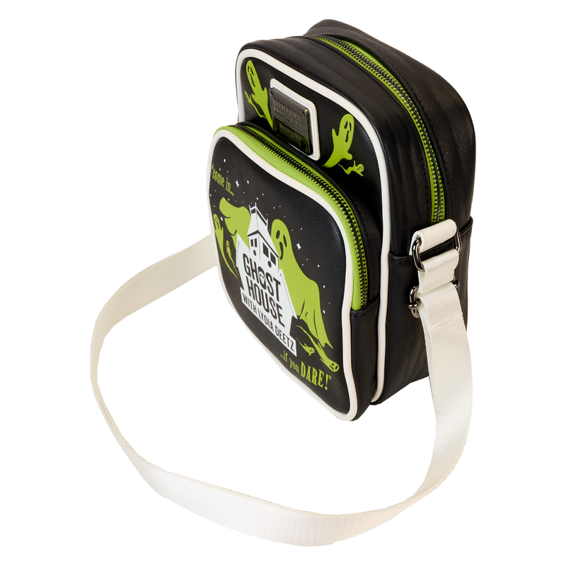 Beetlejuice Ghost House Glow Crossbody Bag