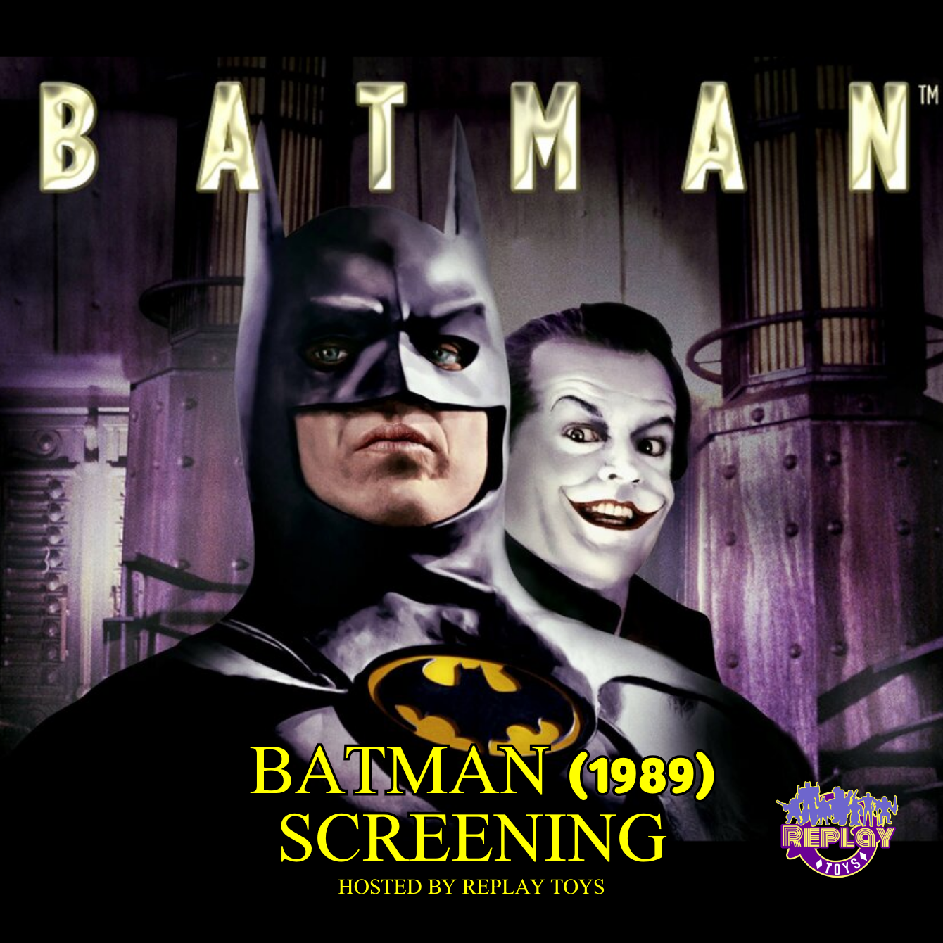 Batman (1989) Movie Ticket