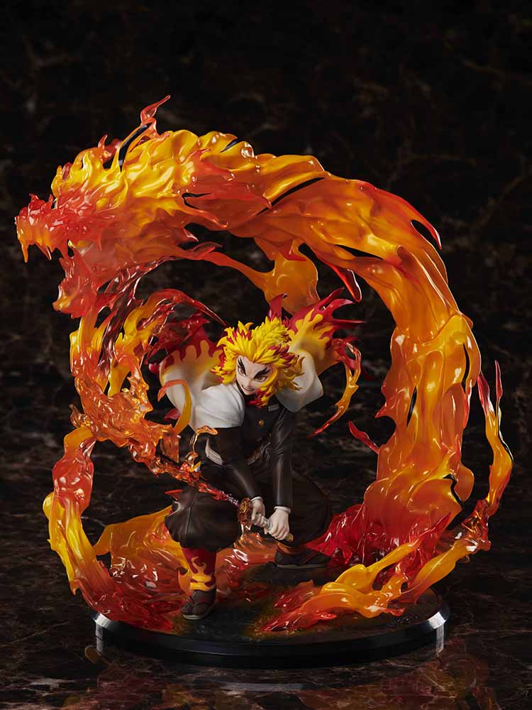 Demon Slayer: Kimetsu no Yaiba Kyojuro Rengoku Flame Breathing 1/8 Scale Figure