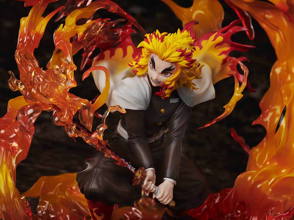 Demon Slayer: Kimetsu no Yaiba Kyojuro Rengoku Flame Breathing 1/8 Scale Figure