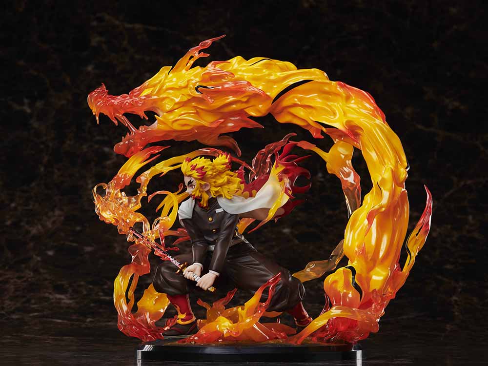 Demon Slayer: Kimetsu no Yaiba Kyojuro Rengoku Flame Breathing 1/8 Scale Figure