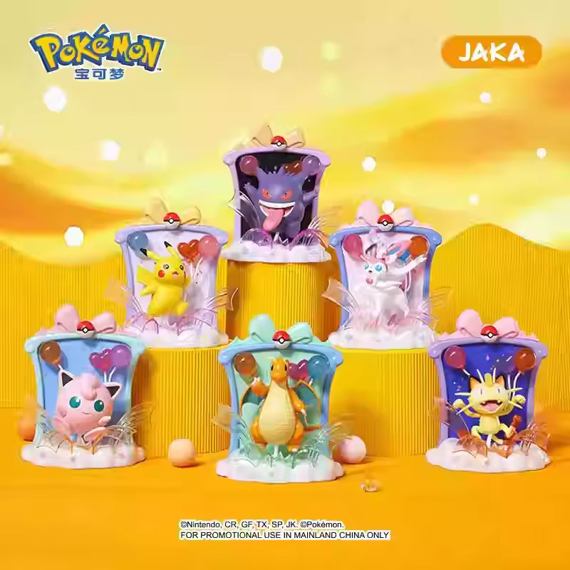 Pokemon Happy Party Photo Frame Assembling Pikachu Ibrahimovic Ornament Gift