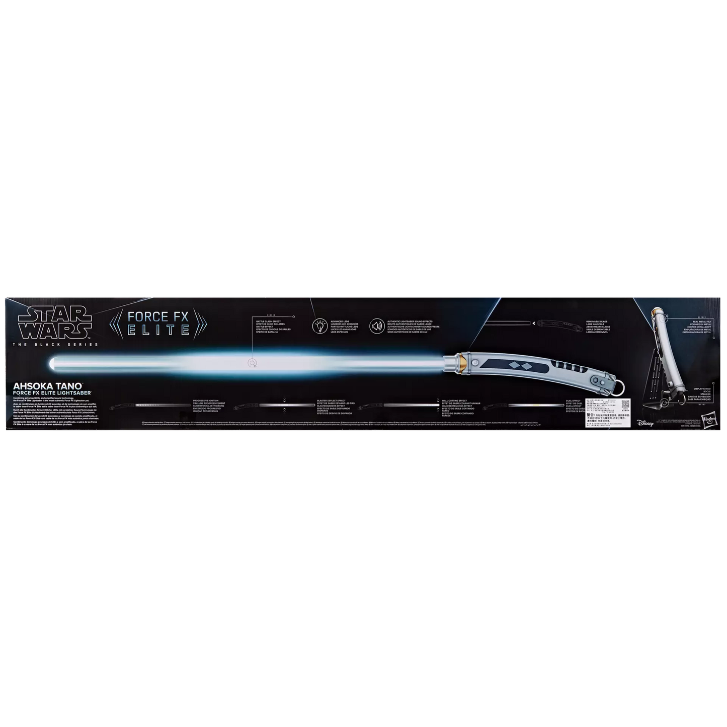 Star Wars The Black Series Ahsoka Tano Force FX Elite Electronic Lightsaber