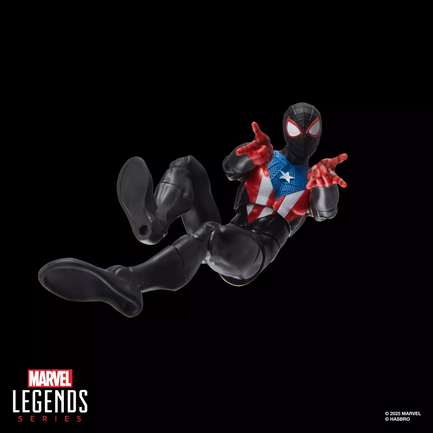 Spider-Man Marvel Legends Series Gamerverse Miles Morales Boricua Suit 6-Inch Action Figure