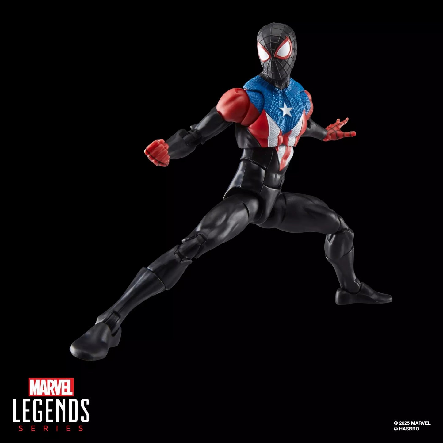 Spider-Man Marvel Legends Series Gamerverse Miles Morales Boricua Suit 6-Inch Action Figure