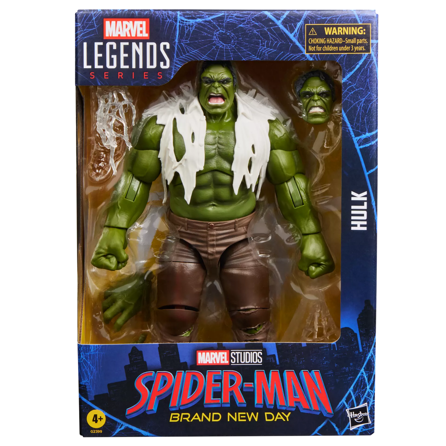 Spider-Man: Brand New Day Marvel Legends Series Hulk 6-Inch Action Figure