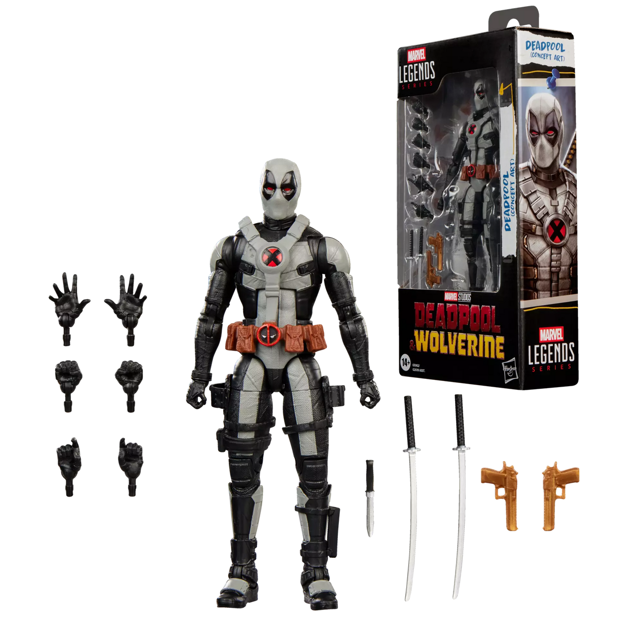 Marvel Legends Deadpool (Concept Art)