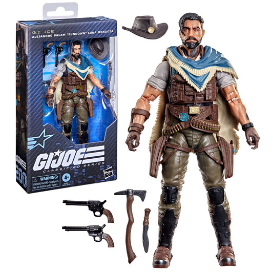 G.I. Joe Classified Series Alejandro Balam "Sundown" Luna Mendoza 6 Inch Action Figure