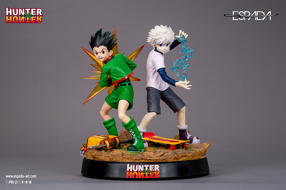 Gon & Killua (1/8th scale statue)