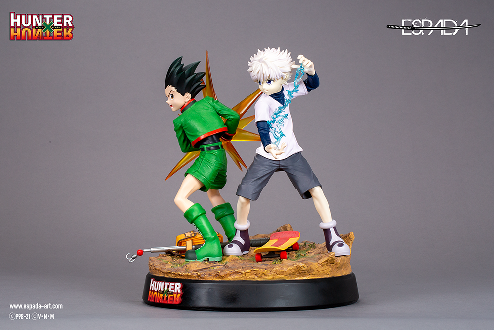 Gon & Killua (1/8th scale statue)