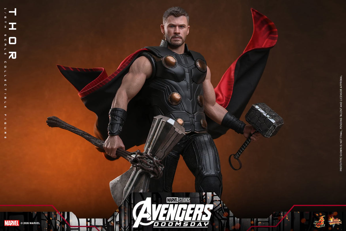 PRE-ORDER Hot Toys Avengers Doomsday Thor Deluxe Version Sixth Scale Figure