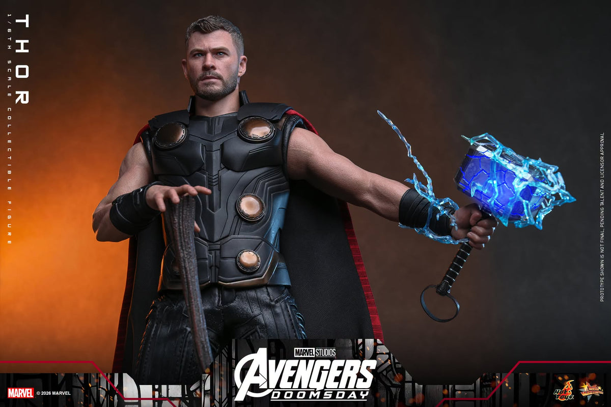 PRE-ORDER Hot Toys Avengers Doomsday Thor Deluxe Version Sixth Scale Figure