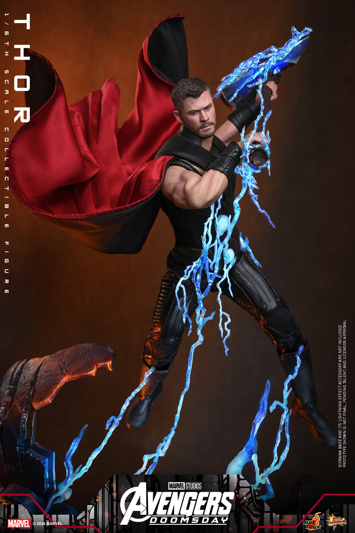 PRE-ORDER Hot Toys Avengers Doomsday Thor Deluxe Version Sixth Scale Figure