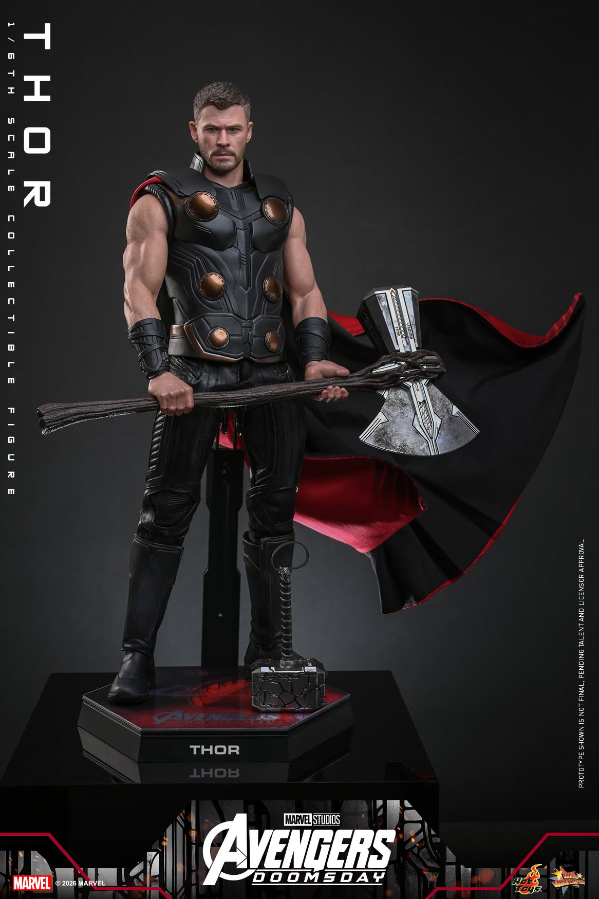 PRE-ORDER Hot Toys Avengers Doomsday Thor Deluxe Version Sixth Scale Figure