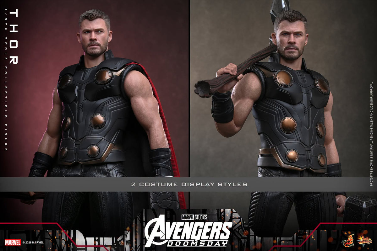 PRE-ORDER Hot Toys Avengers Doomsday Thor Deluxe Version Sixth Scale Figure