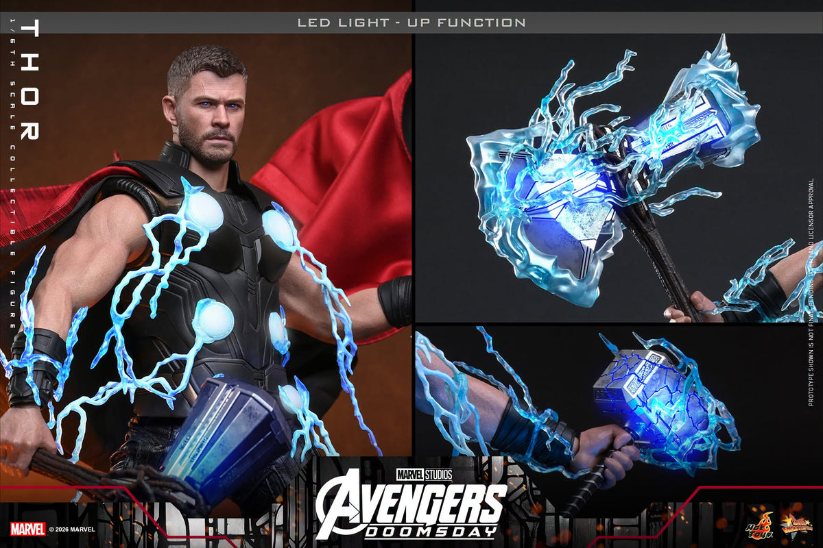 PRE-ORDER Hot Toys Avengers Doomsday Thor Deluxe Version Sixth Scale Figure