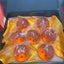 Dragon Ball Z 7 Star Balls Set 7.6cm Orange