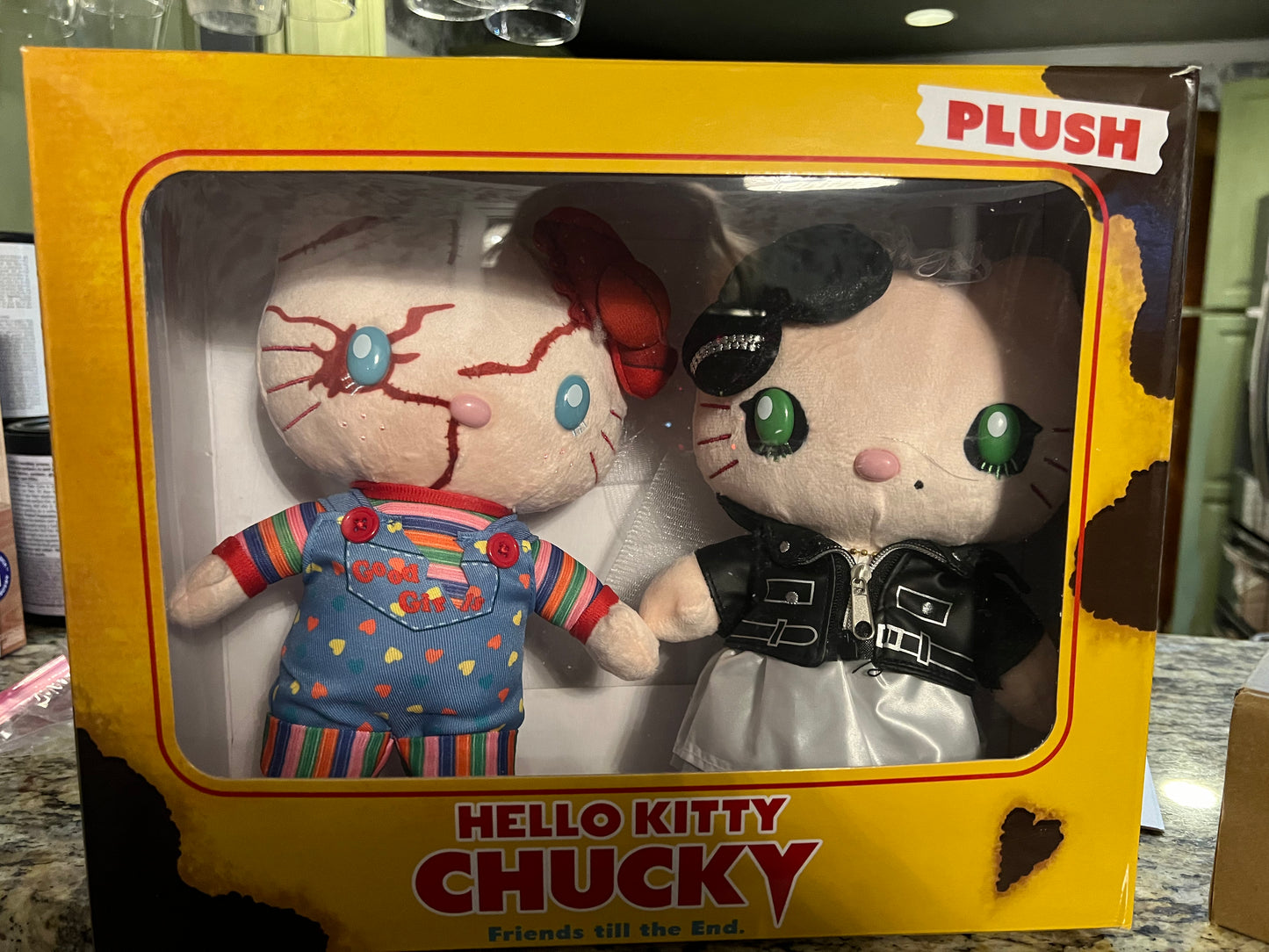 Hello Kitty Chucky Plush Doll Set of 2