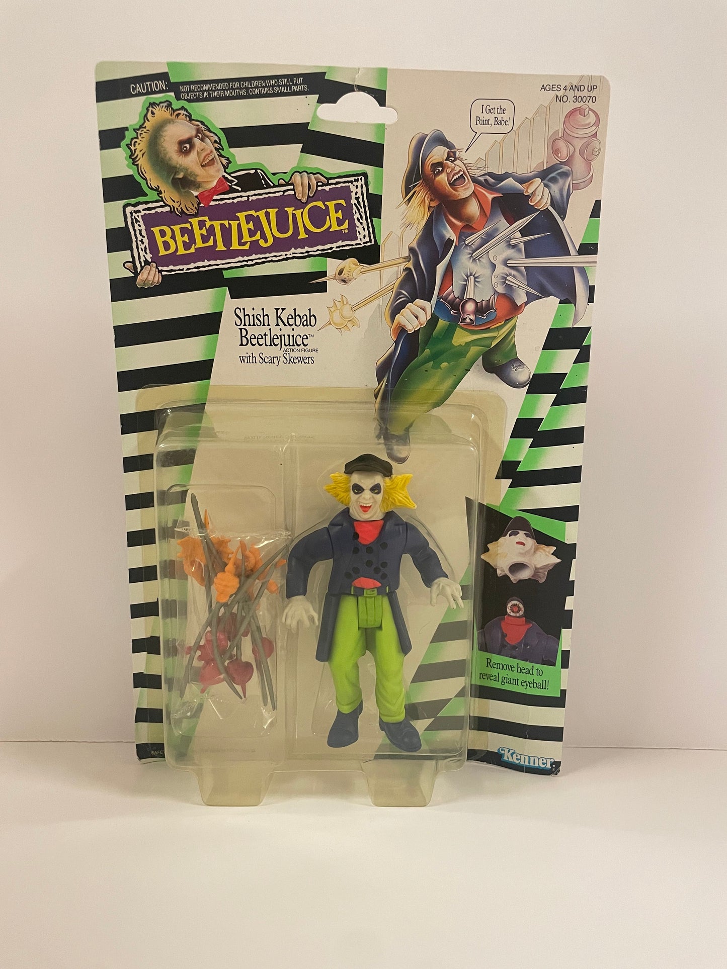 Vintage Kenner Beetlejuice Shish Kebab Beetlejuice